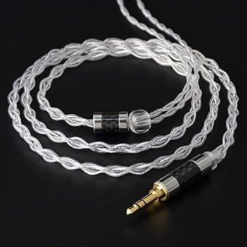 Amazon.com: NICEHCK LitzPS IEM Cable, 4N Pure Silver