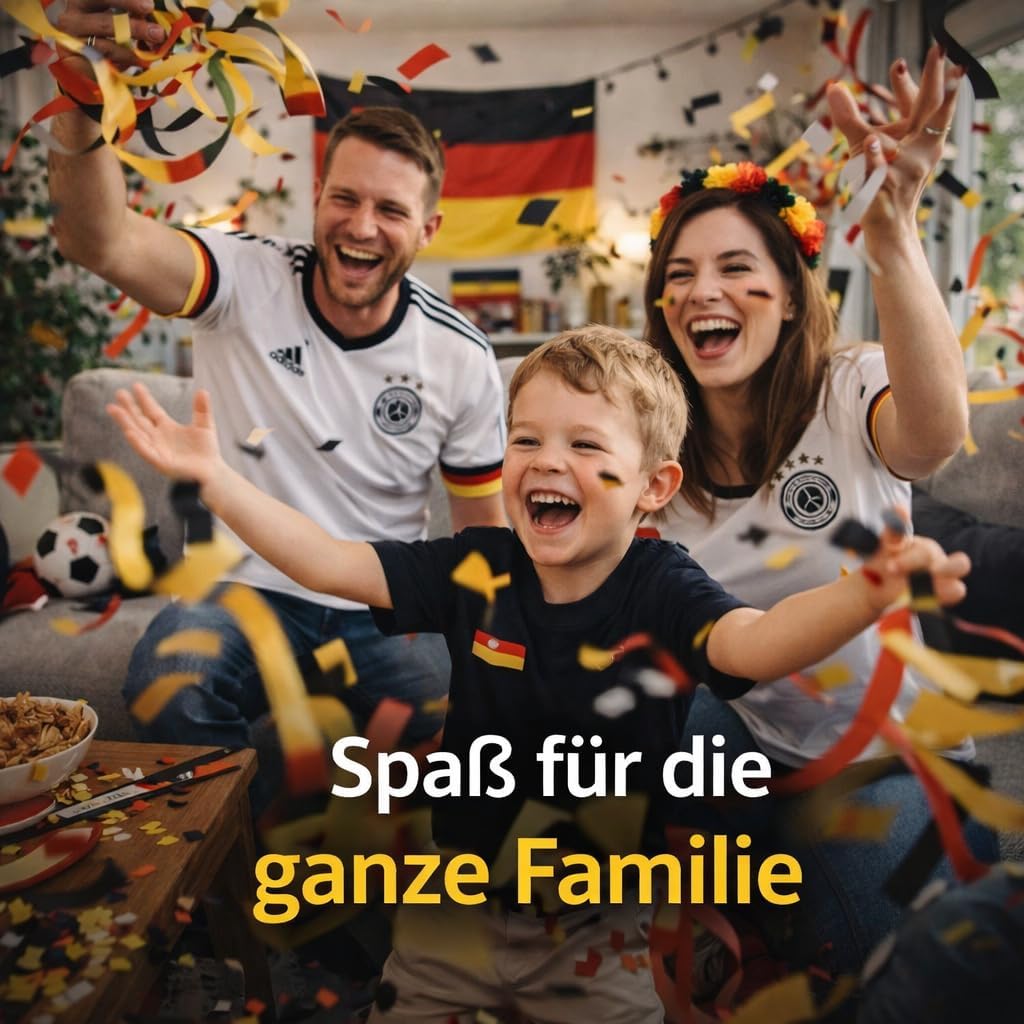 Lot de 3 crayons de maquillage pour fans de l'Allemagne - Noir, rouge, jaune (doré) - Pour décoration, décoration de fête de football, championnat d'Europe de football 2024