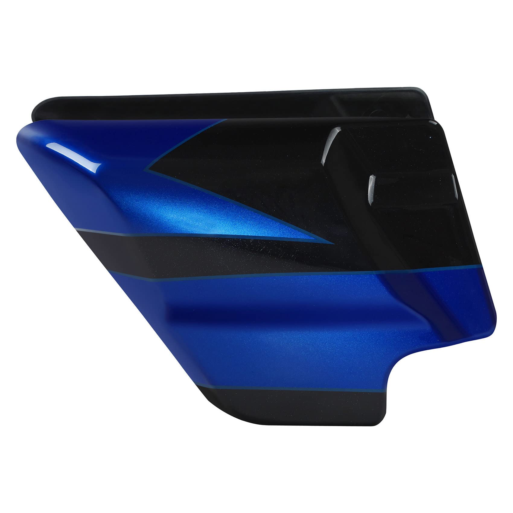 HR3 Color-Matched Candy Cobalt/Indigo Ink Touring Side Covers Compatible with 2017 CVO Street Glide FLHXSE