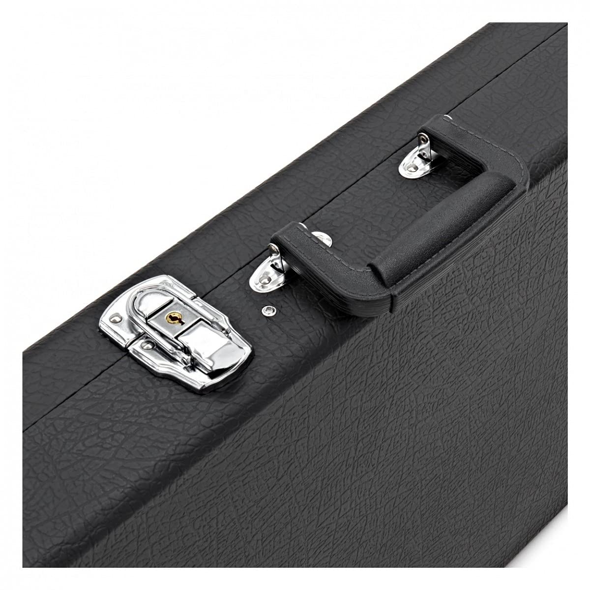 gear4music Étui Rigide pour Guitares Électriques - Verrouillable avec Doublure en Peluche