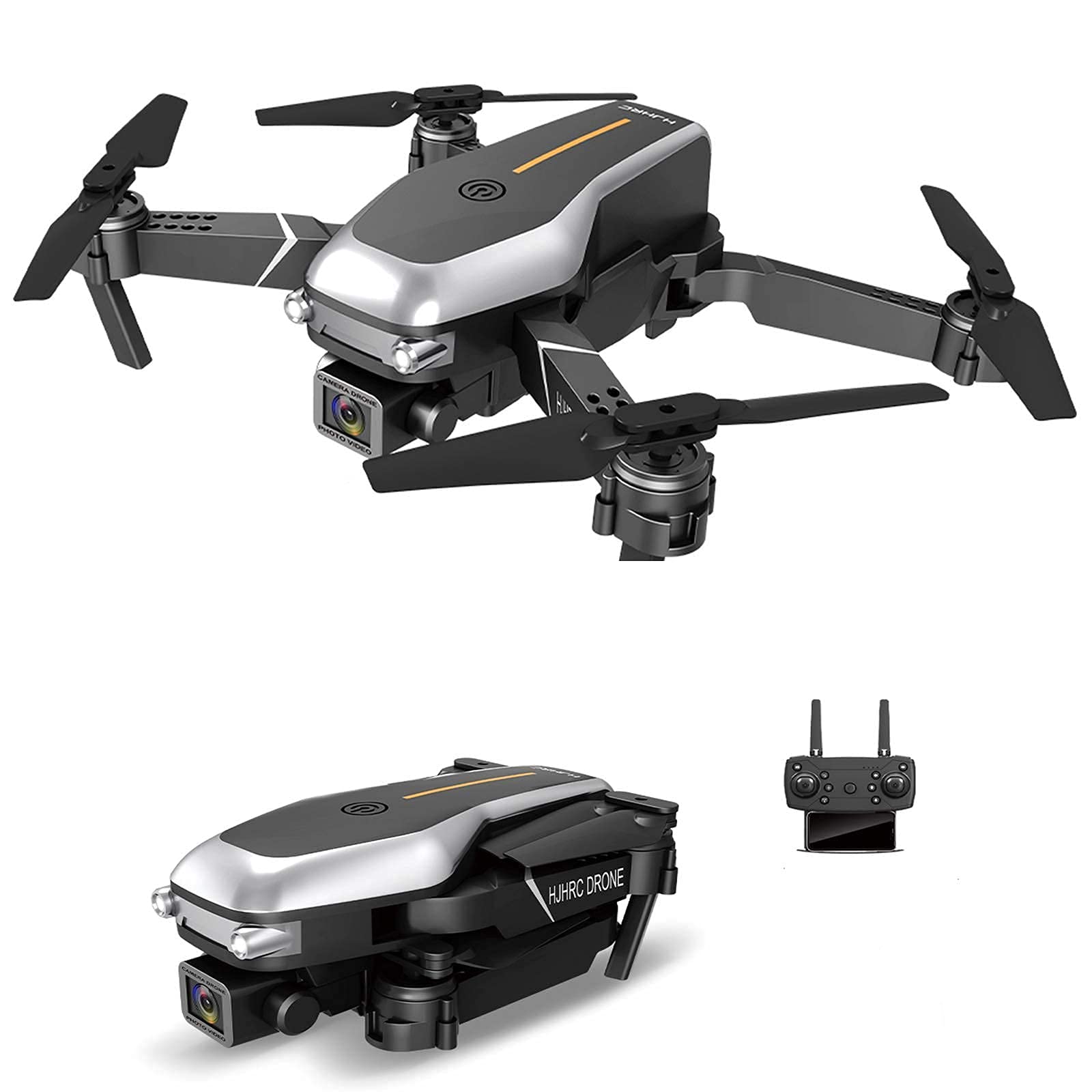 Avión no tripulado con cámara dual 4K y diseño plegable portátil 8