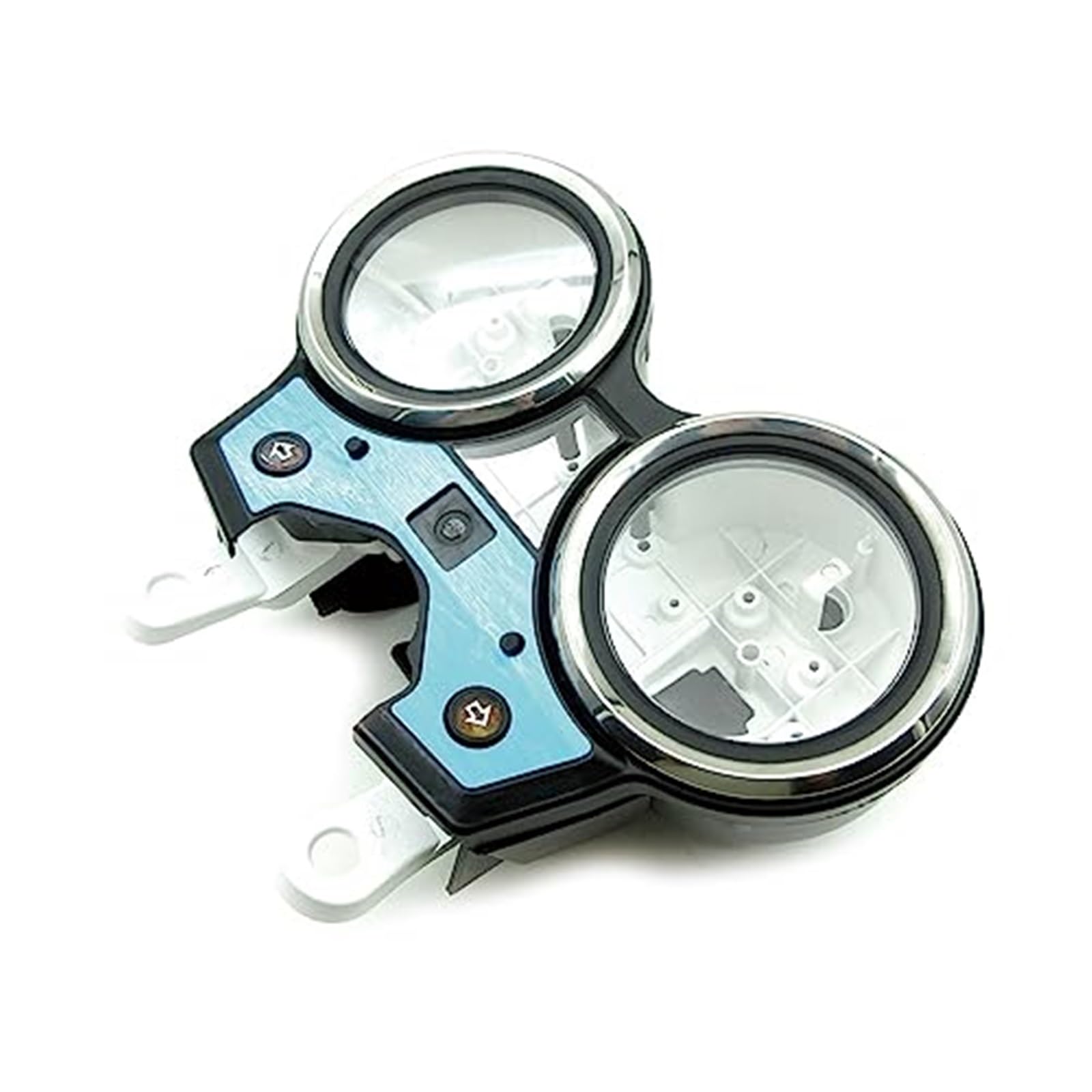 Moto Tachimetro Strumento Borsette Set Copertura Calibri Platel Meter Contachilometri Contagiri, for CB400 VTEC-2 Vtec3 2002-2008 Coperchio dell'alloggiamento del tachimetro