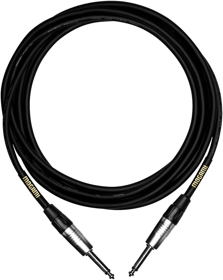 Mogami CorePlus TS - TS Instrument Cable - 20 Feet