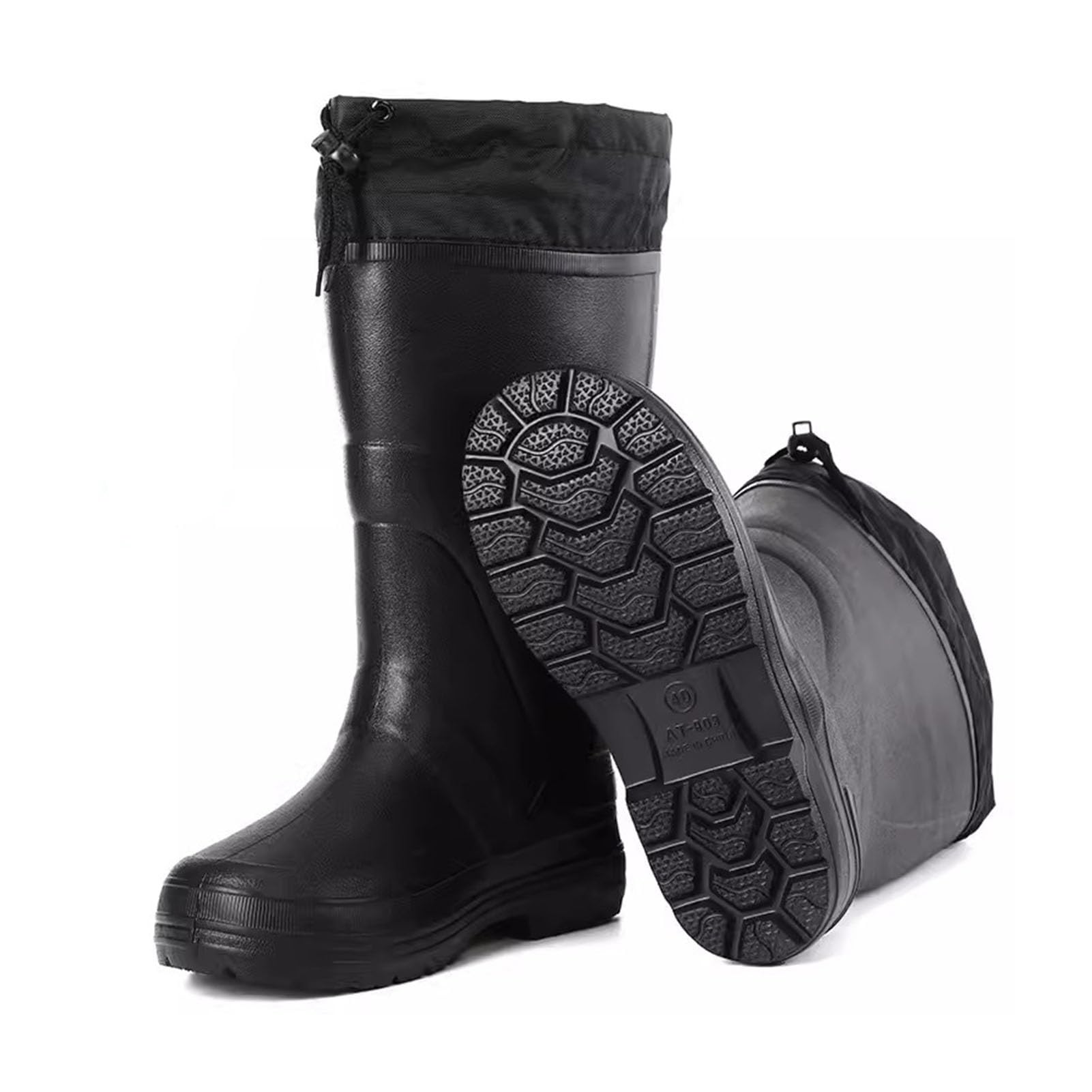 Wodery biodrowe Lekkie, ciepłe wodery biodrowe dla mężczyzn, wygodne buty wędkarskie, wysokie buty z PVC do polowania i brodzenia