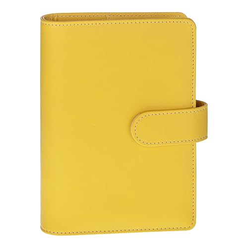 Antner A6 Notebook Binder Refillable 6 Ring Budget Binder Cover