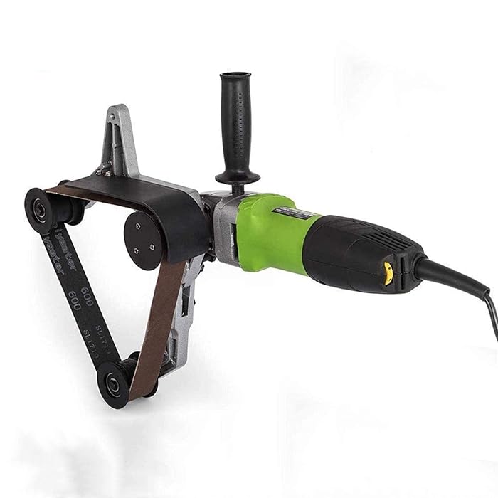 Buy S SMAUTOP Tube Belt Sanders, Stainless Steel 800W Pipe Tube Polisher Sander Grinder 220V