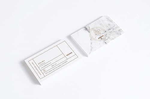 Tarjetas de visita personalizadas 3.5x2 pulgadas 250 tarjetas de papel mate Diseño personalizable con textura suave Nouveau tarjeta stock