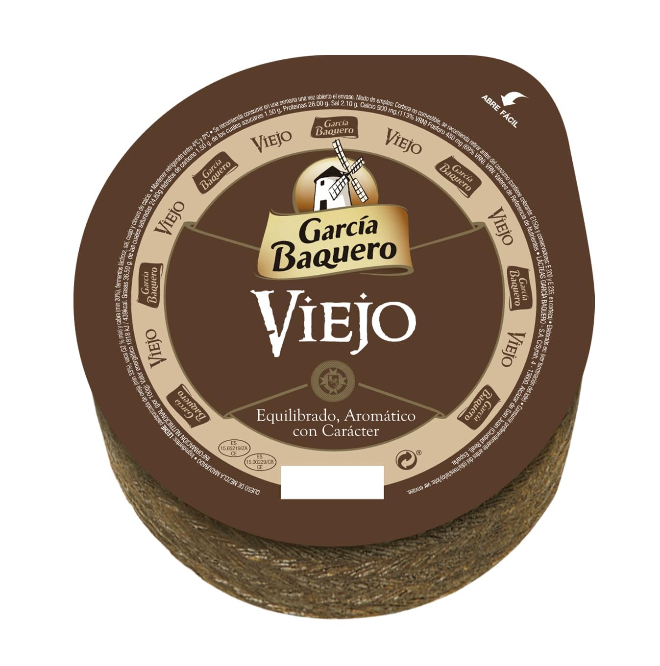 Manchego Cheese - Cured 12 months - 880 Grs