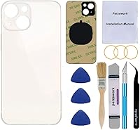 Vista 9 de Reemplazo de cristal trasero OEM para iPhone 13 mini 5.4 pulgadas (verde) con kit de herramientas de reparación