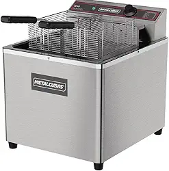 Fritadeira Elétrica Água e Óleo Inox GFAO 18 M Metalcubas Elétrico - 220V