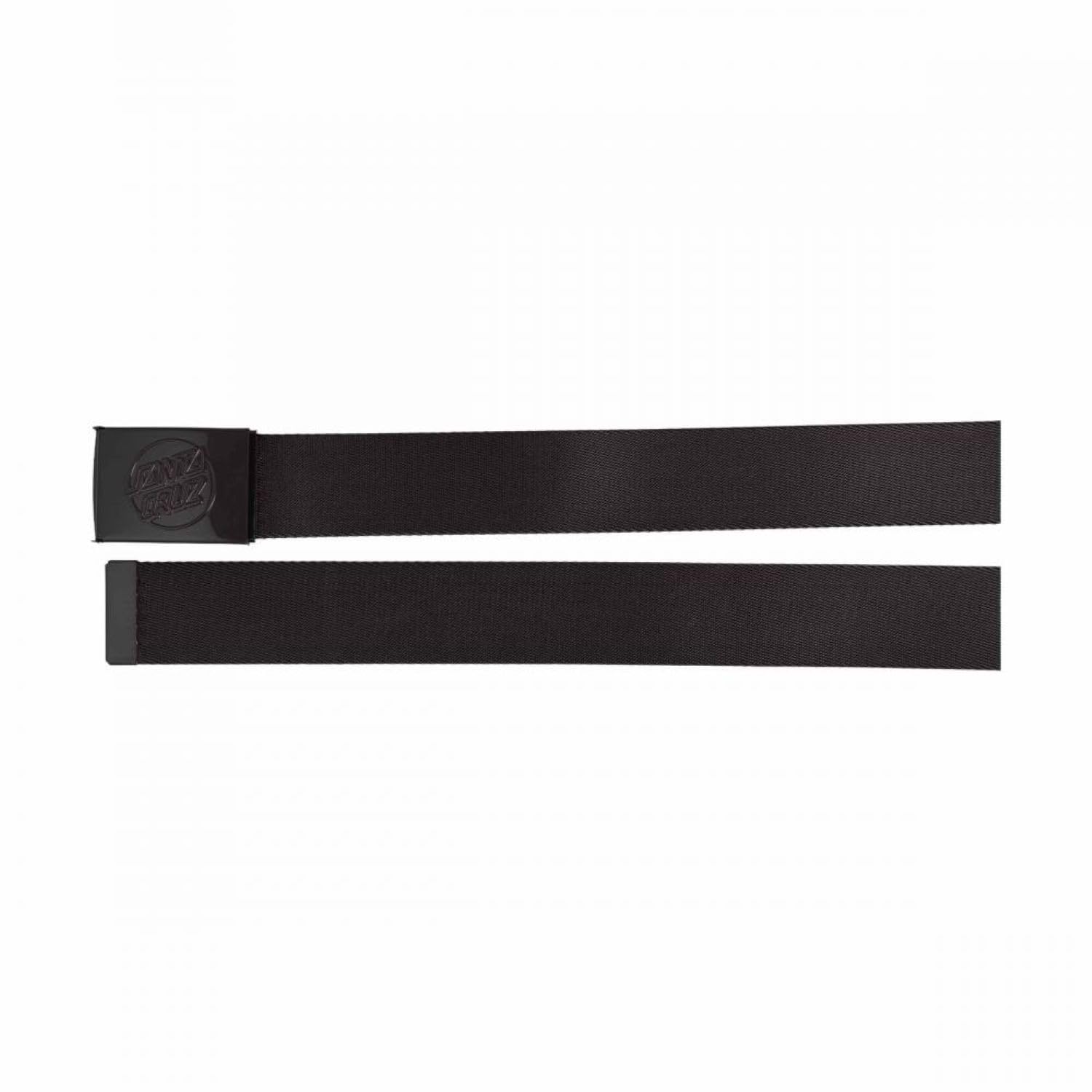 Santa Cruz Unisex Black Opus Dot Emboss Belt Web Logo Bottle Opener Buckle