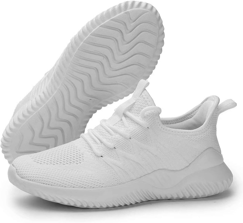 KEEZMZ Womens Ladies Walking Running Shoes Slip On Lightweight Casual Tennis Sneakers Clothes Shoes - Image 6