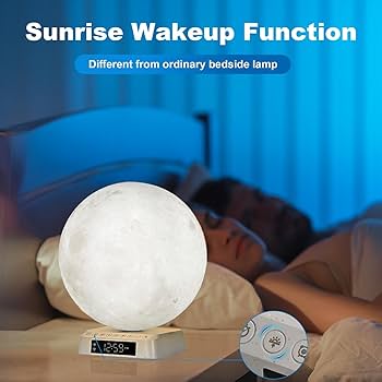 Inti Wake up Light Clock 光目覚まし Moonmoon Inti Wake up Light Clock 光目覚まし Moonmoon