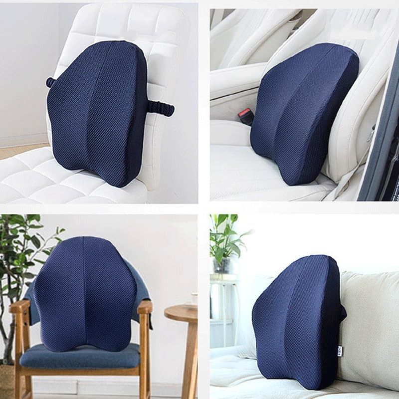 VIDI Office Polyester Lumbar Support Back Pillow Car Seat