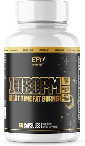 Quemador de grasa termogénico nocturno de 1080PM Suplemento #1 para perder grasa para reducir grasa, suprimir el apetito, aumentar el metabolismo,