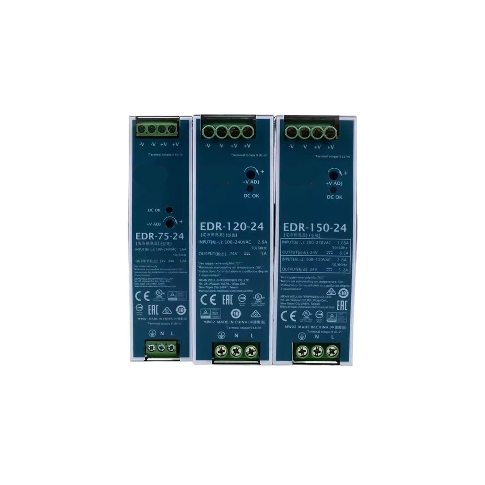 Alimentation EDR-120-24 évitez les pannes électriques de vos modules rail DIN 24V