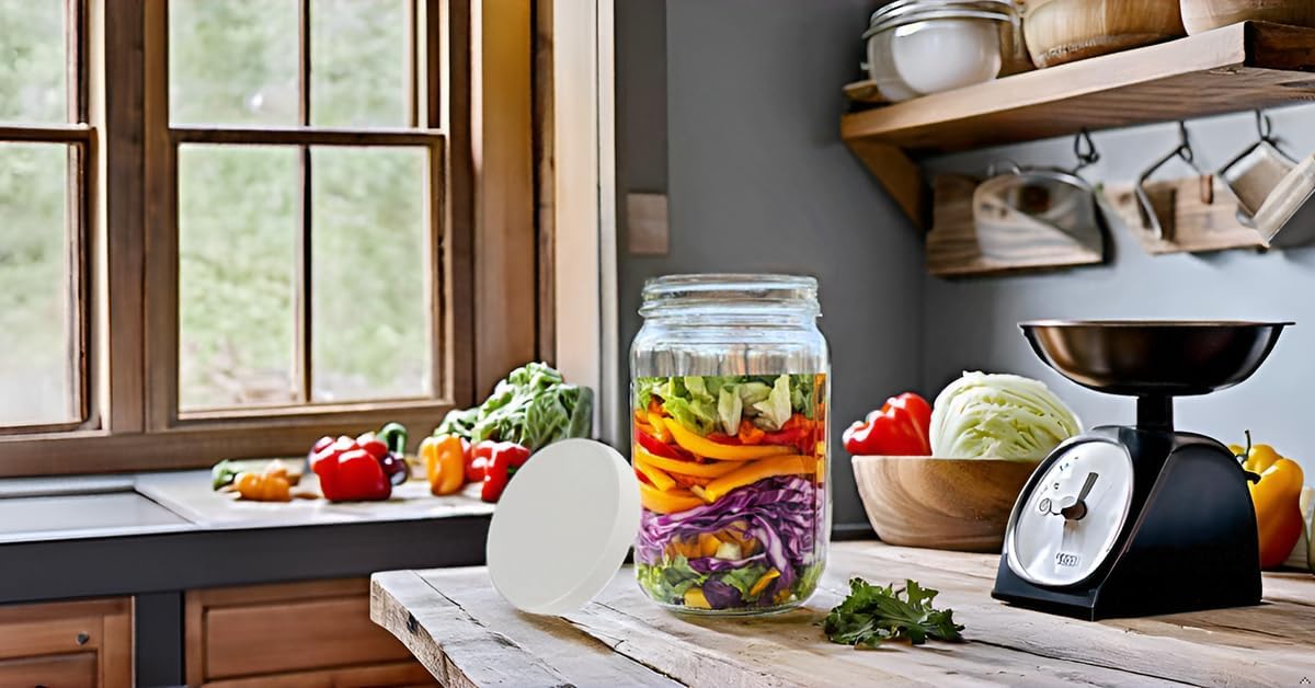 Mason Jars - Tarros De Vidrio De Boca Regular De 8 Onzas Con Tapa Y Bandas De Sellado Recipiente Hermetico Para Encurtidos Enlatados Velas