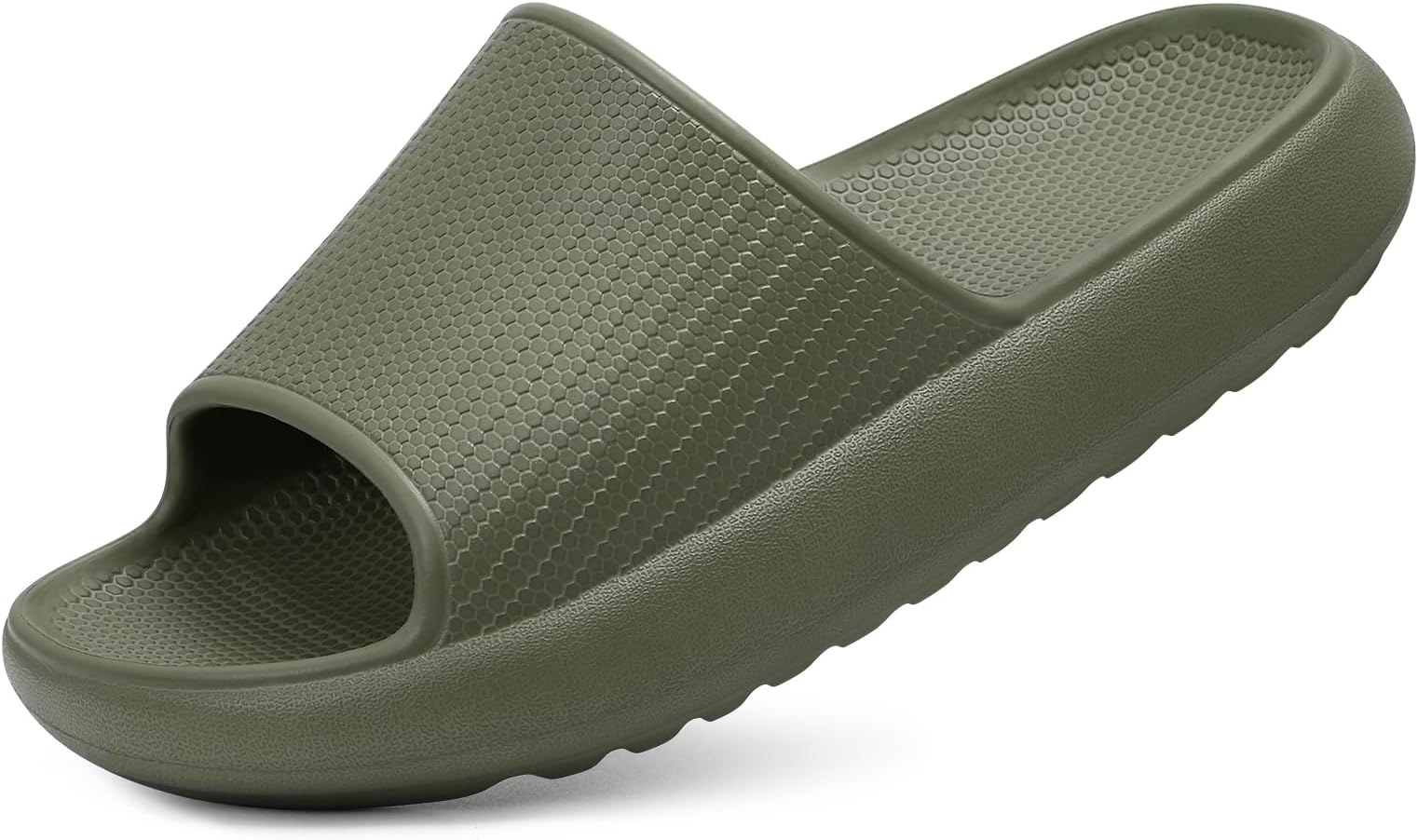 Cloud Slide Sandals for Women Men Ultra Comfort Recovery Pillow Slippers Soft Summer Beach Shoes with Low Arch Support