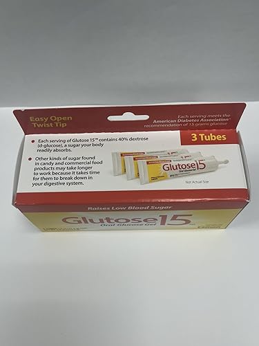 Miniatura 4 de 15 gel oral de glucosa sabor limón, 3 tubos de 1.3 onzas, paquete de 3
