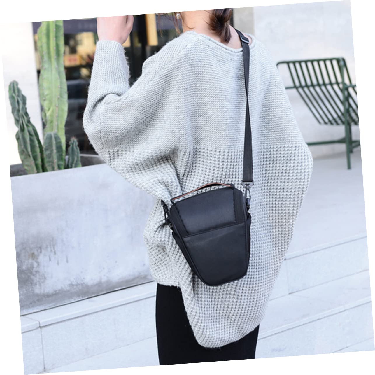 Hemobllo 2piezas Bolsa Cámara Unisex Resistente Golpes y Polvo para Viajes y Actividades Al Aire Diseño De Cremallera y Correa De Hombro Almacenamiento Seguro para Cámaras Digitales