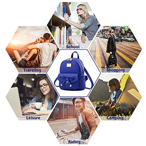 Lcfun Cute Mini Leather Backpack Fashion Small Daypacks Purse For Girls And Women #TOP2