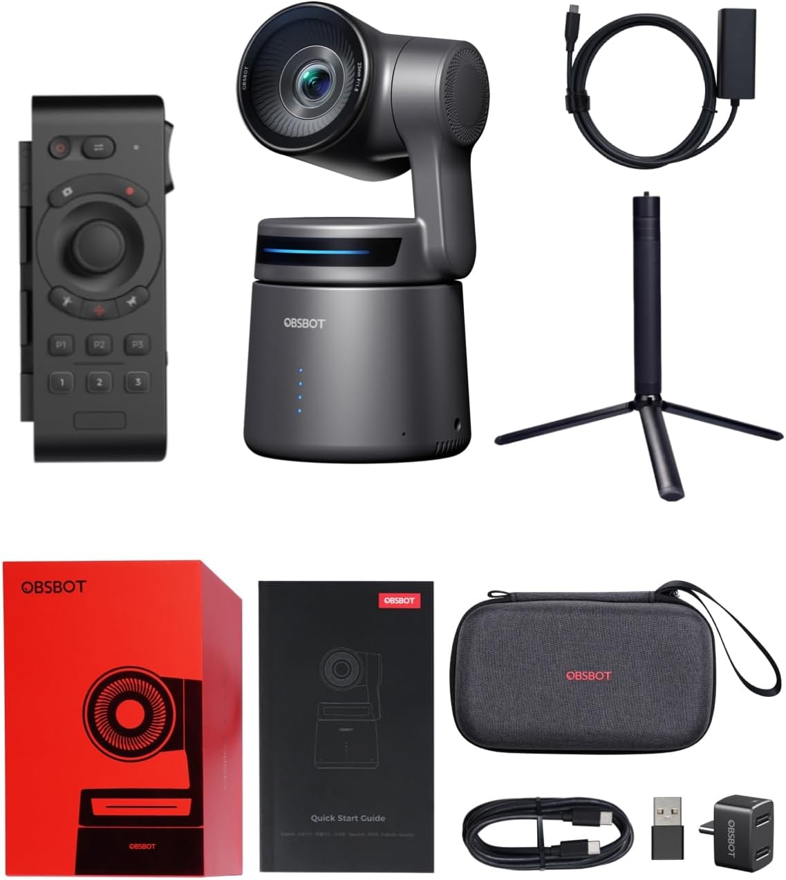 OBSBOT Tail Air AI Tracking Camera Kit