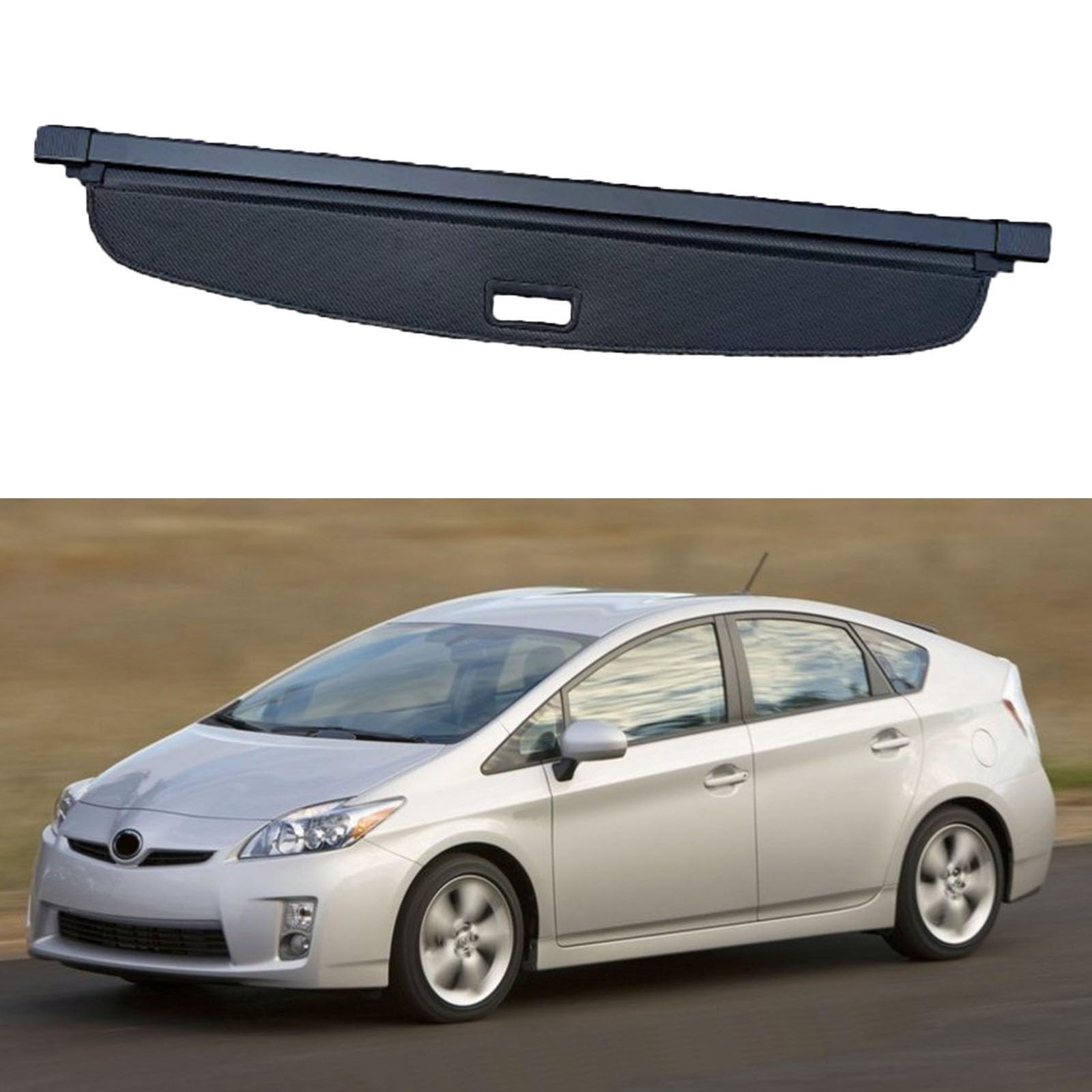 SXLGDW Car Retractable Rear Trunk Parcel Shelf,Compatible with Toyota Prius 2016-2023,Car parts