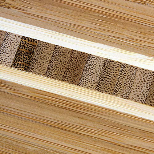 Totally Bamboo Barbados Bamboo Wood Cutting Board, 9" X 6.5" #TOP4