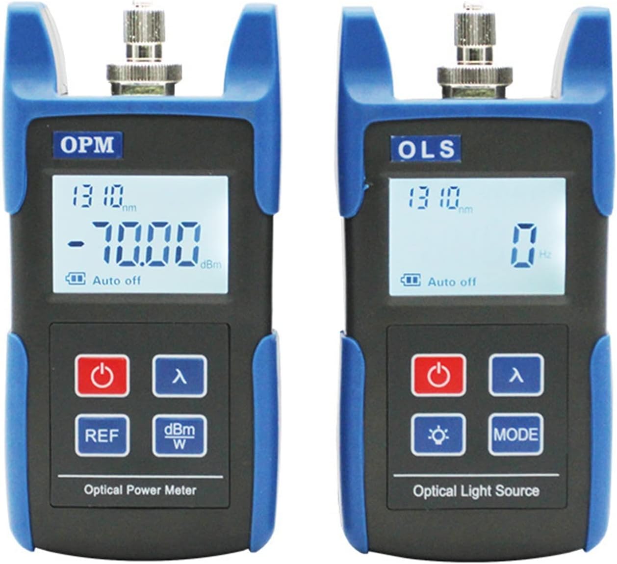Handheld fiber optic tester Optical Fiber Tester, Optical Power Meter, Stable Light Source Combination, Test Fiber Attenuation Optical fiber cable tester