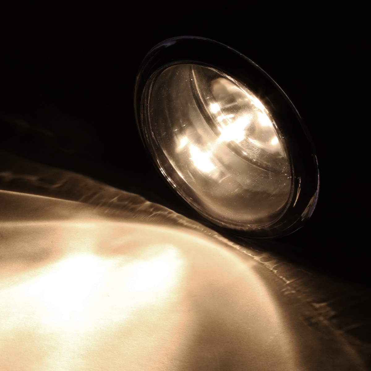 Auto Dynasty Fog Lights Assembly Compatible with 2010-2015 Mitsubishi Montero Front Bumper Driving Fog Lamps w/Switch, Driver and Passenger Side, Smoked Lens