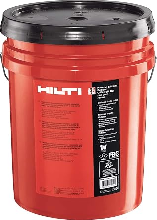 HIlti 2076883 FS sealant CFS-S SIL GG Pail red firestop fire Protection Systems