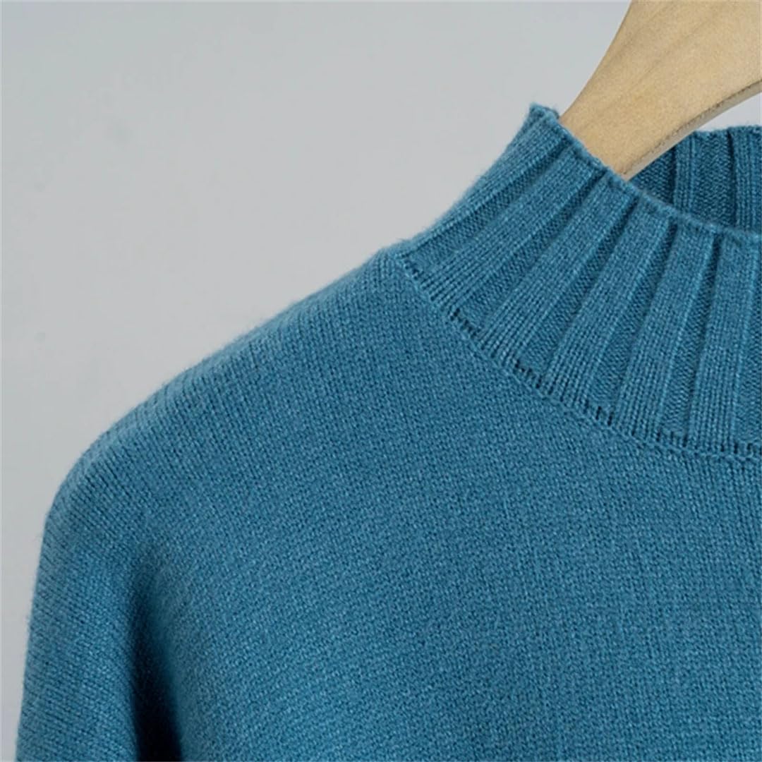 Vogrtcc Maglione da Donna Autunno Inverno Top Maglione Casual Ampio Lavorato A Maglia Oversize di Base