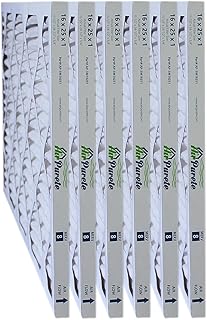 AirPurete 16x25x1 Furnace Air Filter | Actual Size: 15-1/2" x 24-1/2" x 3/4" | MERV 08, MPR 600 | Improve Indoor Air Quality | PACK OF 6 FILTERS | Replaces most brands of 16x25x1 | Check Description