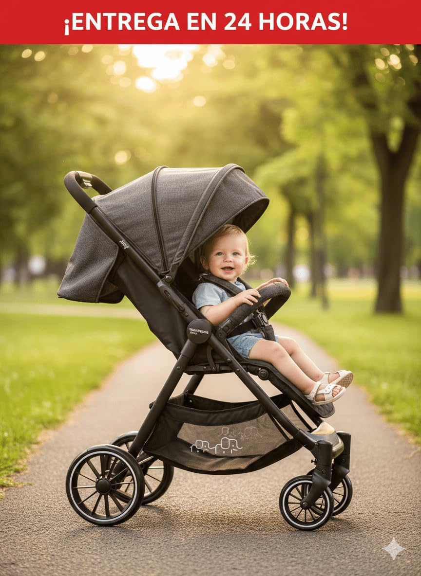 "CARRINHO PASSEIO JOY PRETO MULTIKIDS BABY - 0-15KGS