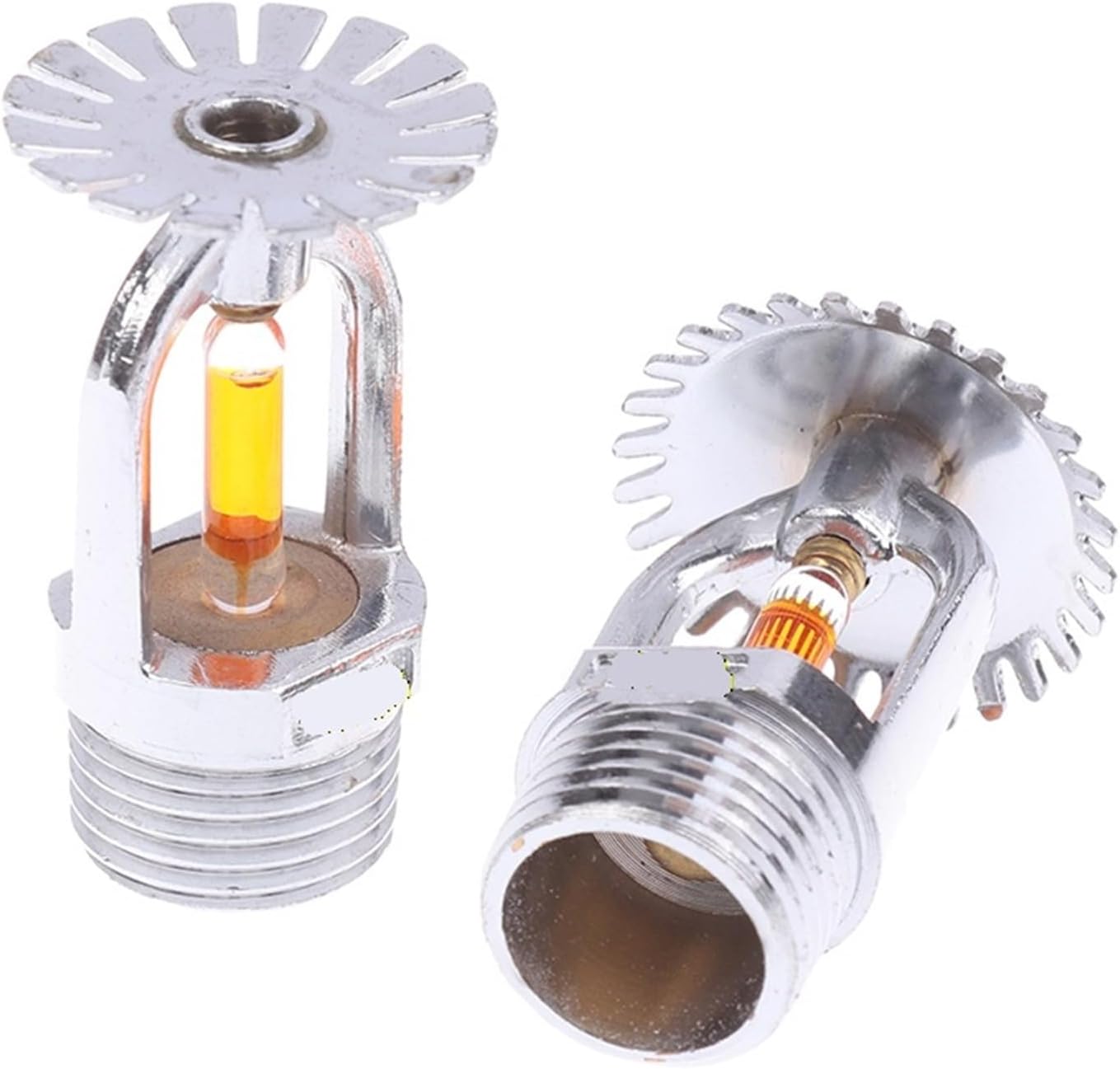 1pcs 57°C Side Hidden Fire Sprinkler Head - Vertical/Down Spray for Protection Systems(Under 57)