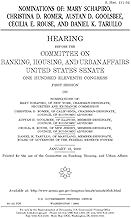 Nominations of Mary Schapiro, Christina D. Romer, Austan D. Goolsbee, Cecilia E. Rouse, and Daniel K. Tarullo