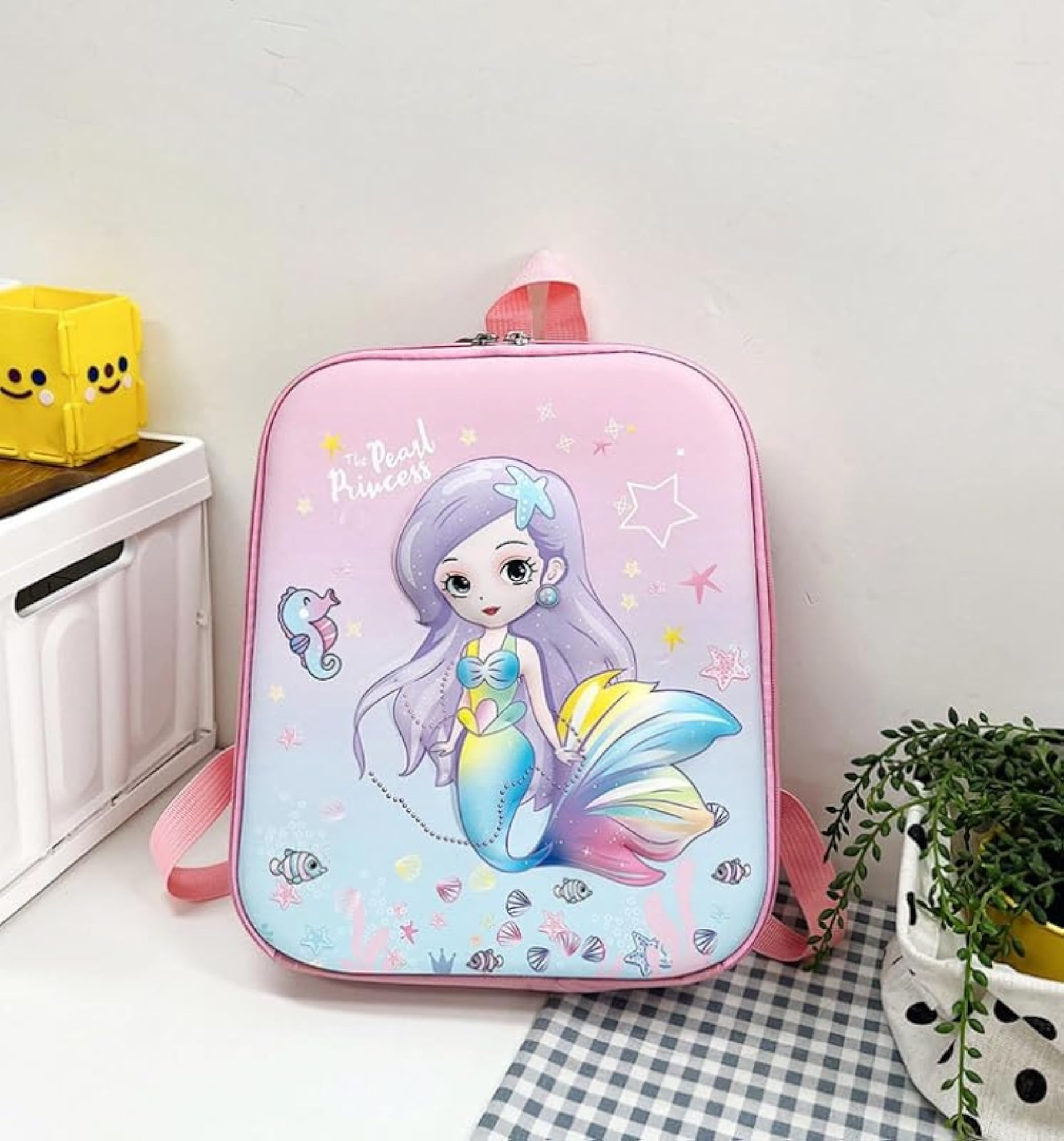 3D Cartoon Shape Hardtop Backpack for Kids, Casual School Bag