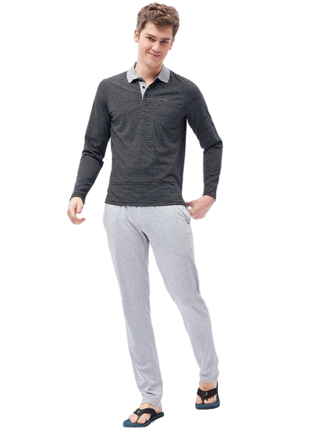sweet dreams Men Striped Pyjama Set-picture-26