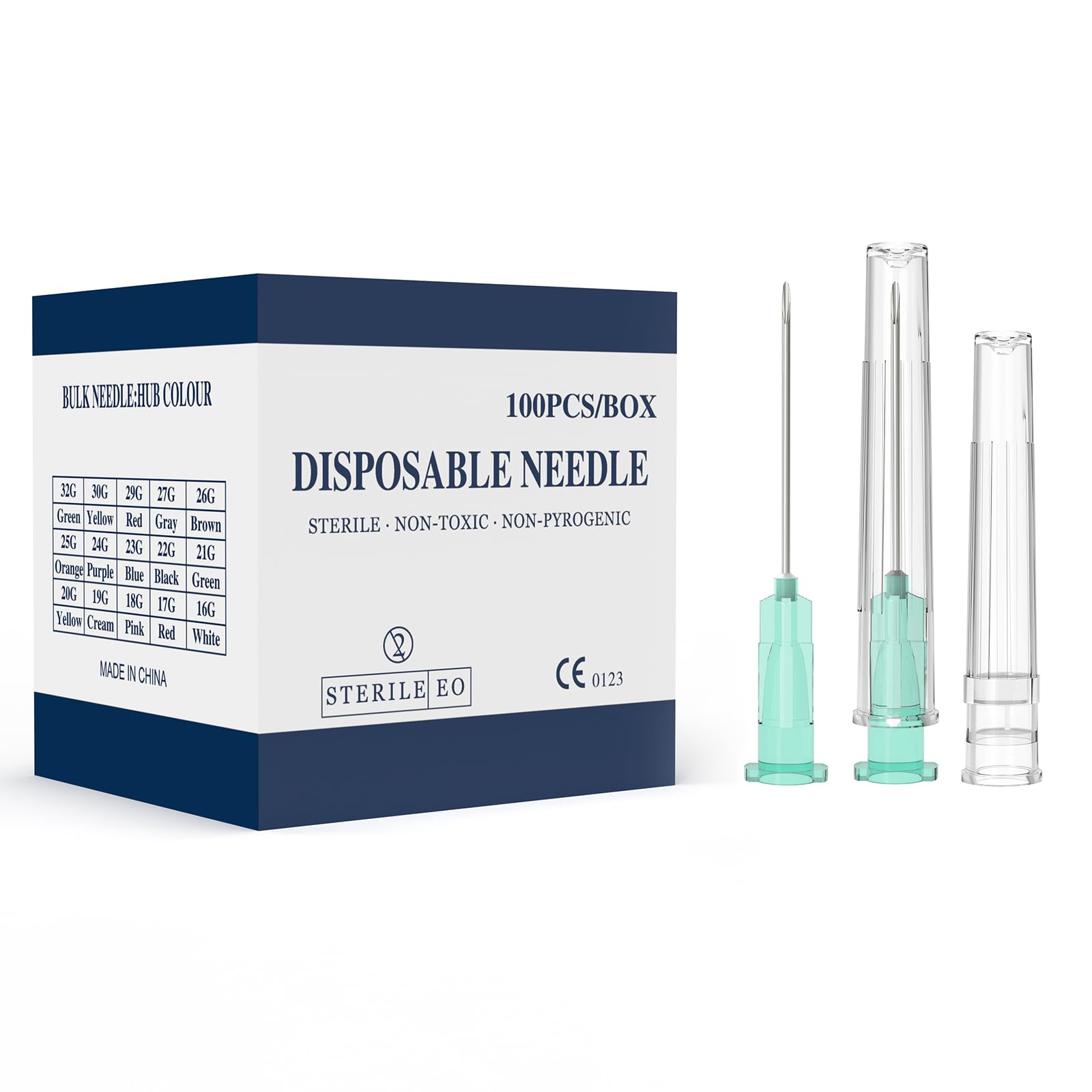 29 Gauge 1/2-Inch Needle, Individually Wrapped, 100 PCS Luer Lock Needles Industrial Dispensing Accessories, Disposable Industrial Accessories — Amazon image 16