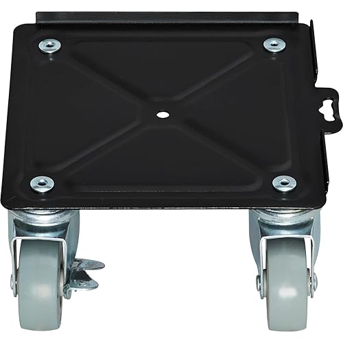 Miniatura 12 de VEVOR Movidores de muebles pesados, plataforma de muebles de acero al carbono, ruedas silenciosas de PP giratorias de 360 con frenos, herramienta de