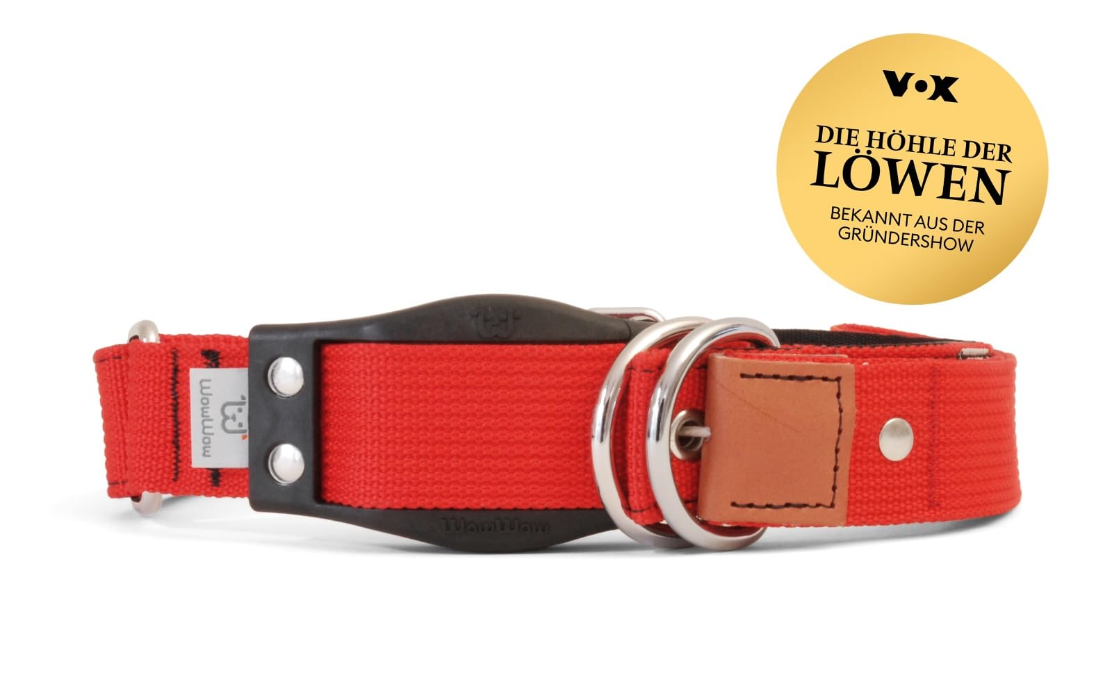 WowWow Professional Hundehalsband mit Leine - rot - Gre S 33-37 cm, 185g  leicht, innovatives Halsband mit integrierter Leine - bekannt aus der Hhle  der Lwen : Amazon.de: Haustier
