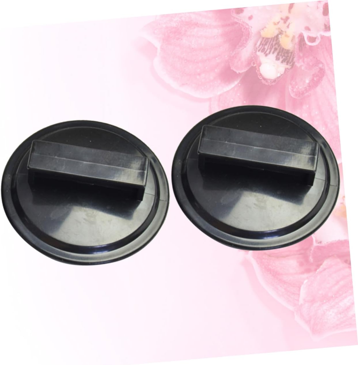 NUOBESTY 60mm Plastic Food Waste Disposer Accessories Splash Guard Drain Plug and Kitchen Sink Baffle for Food Waste Disposal 1 Piece Set
