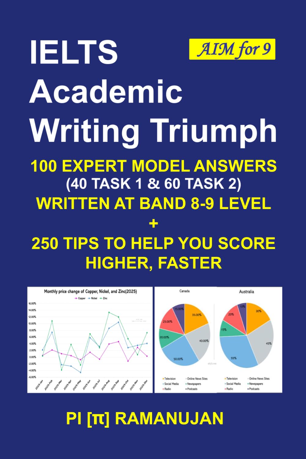 IELTS Academic Writing Triumph: Unlock Your Path to IELTS Success: High-Scoring Model Answers and Proven Writing Strategies for Band 8+