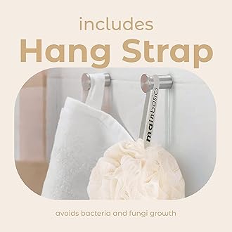 MainBasics Seaweed Bath Shower Loofah Sponge Pouf Body Scrubber Exfoliator (Set of 3)