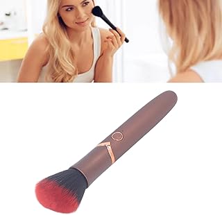 Brocha de maquillaje giratoria automática aju...