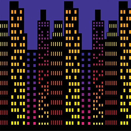 Preisvergleich Produktbild Group Cross Culture Cityscape Plastic Backdrop