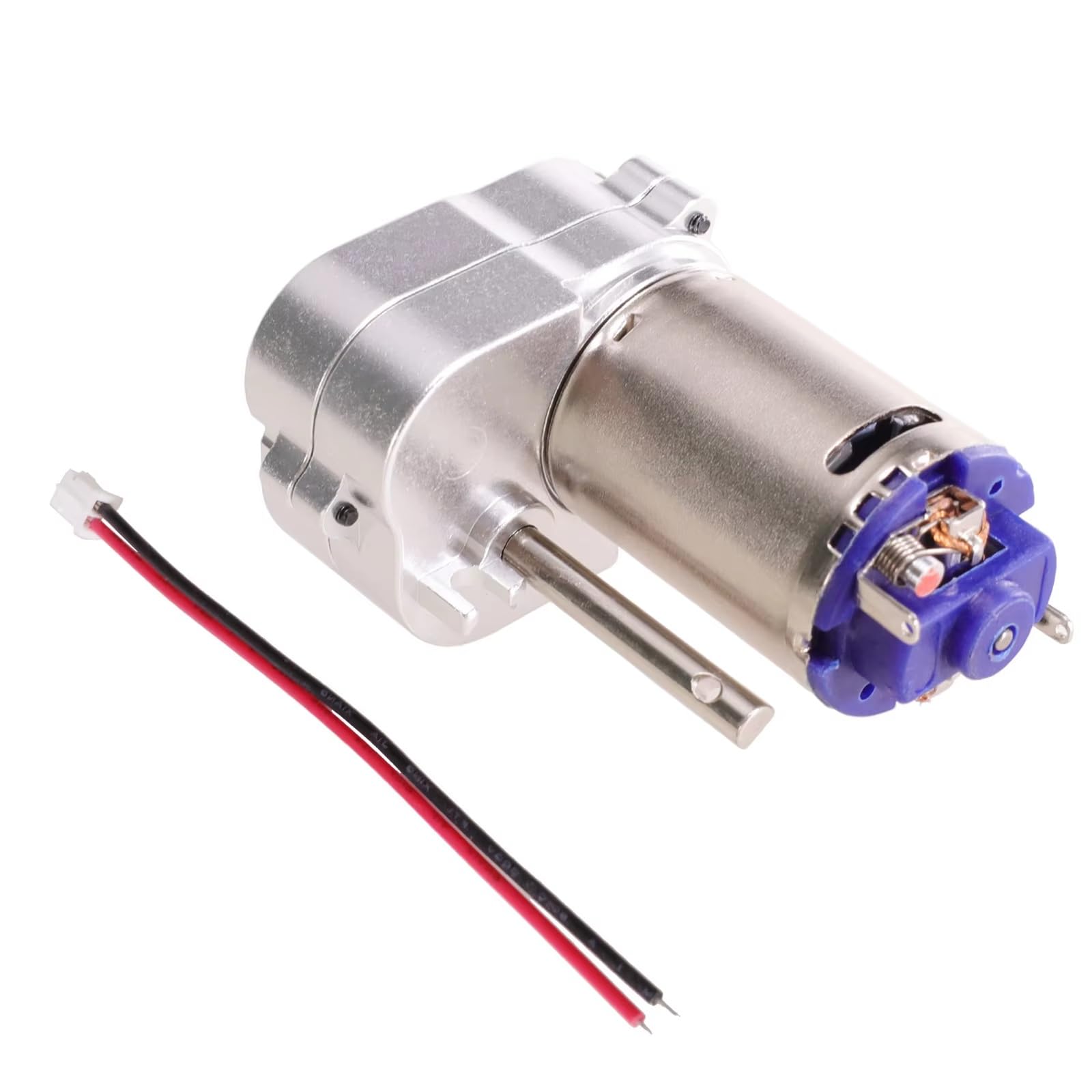 RC Car Accessories for MN 1/12 for MN168 for MN78 for MN82 MN99sv2 1/12 Metal Gearbox Gear High Speed Motor Parts and Accessories RC Car Upgraded(Silver)