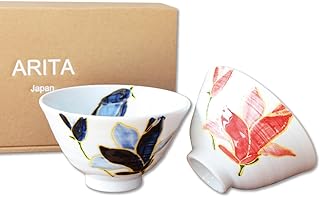 夫婦茶碗 プレゼント ごはん茶碗 ペア ギフト箱入り おしゃれ 有田焼 飯碗 花物語 日本製