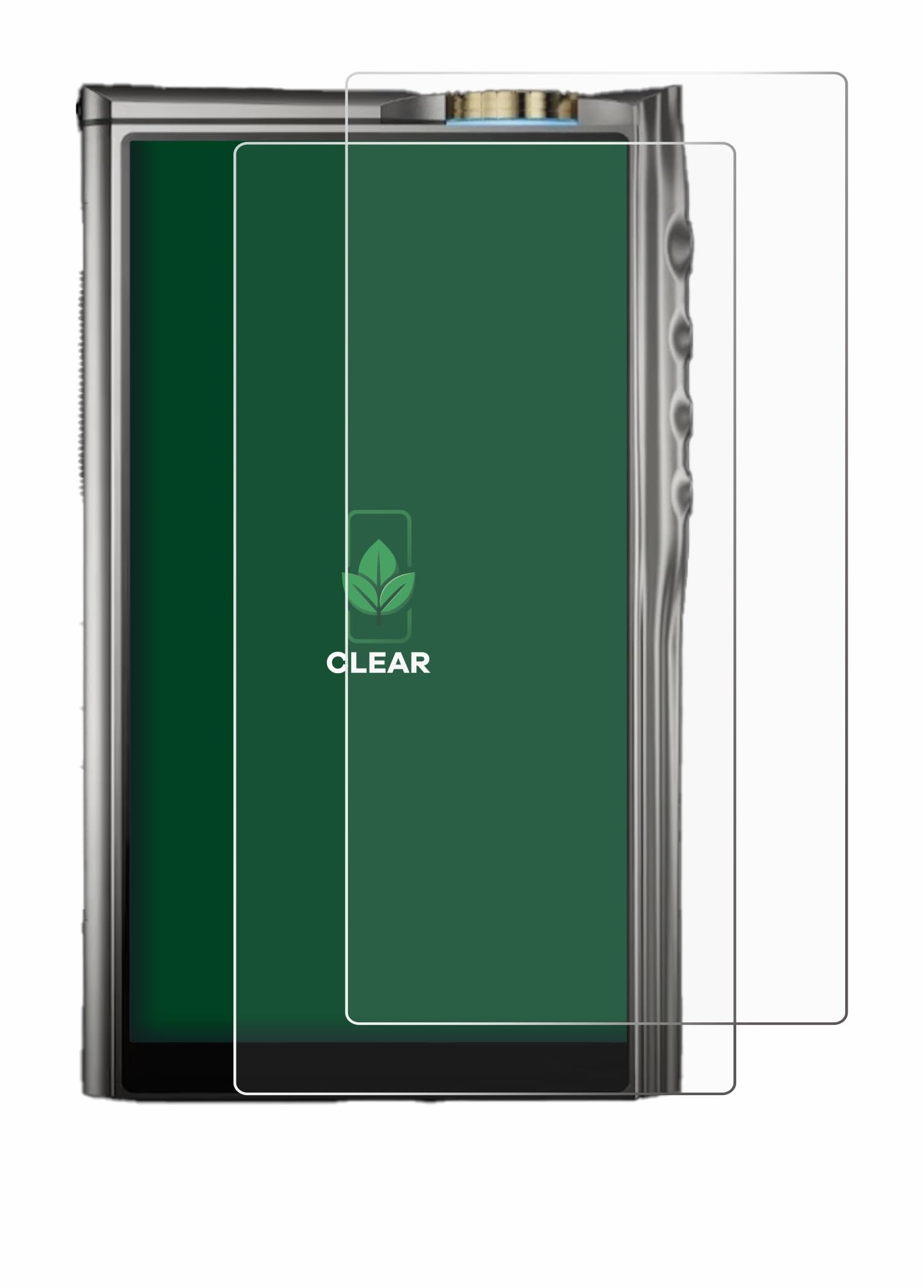 ScreenLeaf (2 Pack Screen Protector Compatible with Cayin N30LE [Sustainable Screen Protection, Clear, Anti-Scratch]