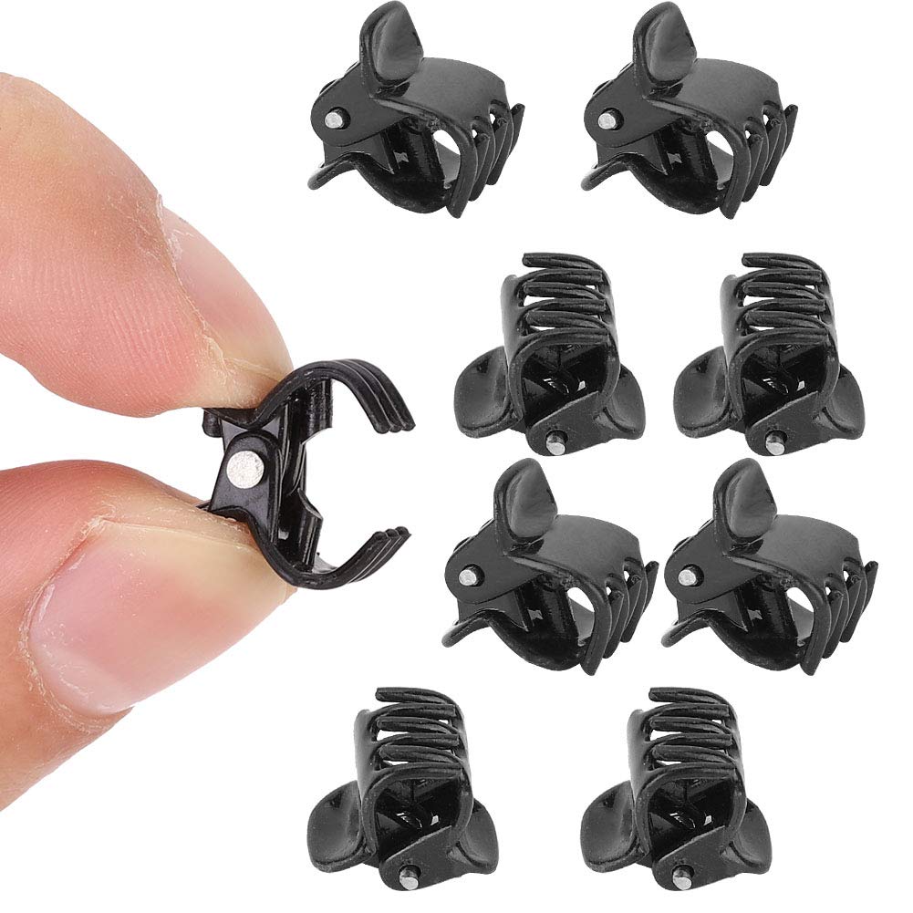 100Pcs Mini Hair Claw Clips for Women Girls Small Plastic Non-Slip Hair Clamps - Image 2